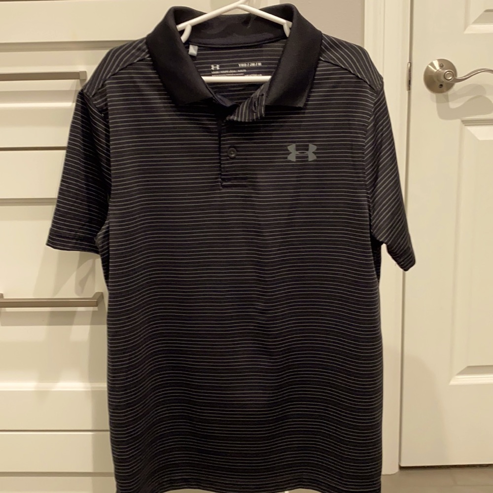 Boys UnderArmour golf shirt